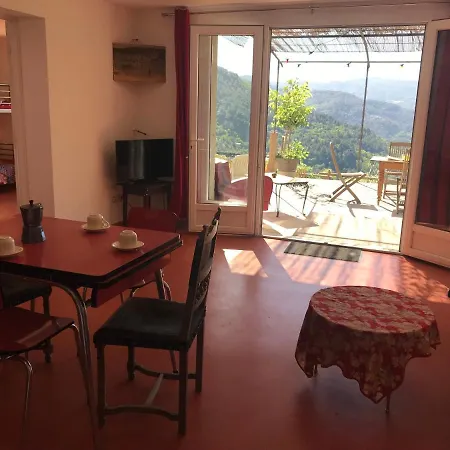 Gite Tres Belle Vue Au Coeur Des Cevennes Saint-Germain-de-Calberte Extérieur photo
